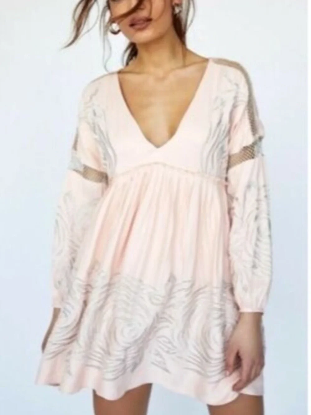 Free People Starlight mini dress size medium